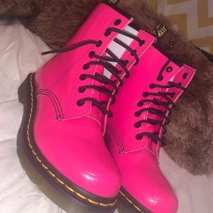Hot Pink Doc Martins